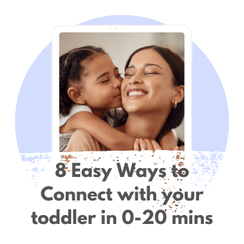 Simple Ways to connect with your toddler