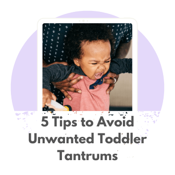 5 tips to avoid toddler tantrums